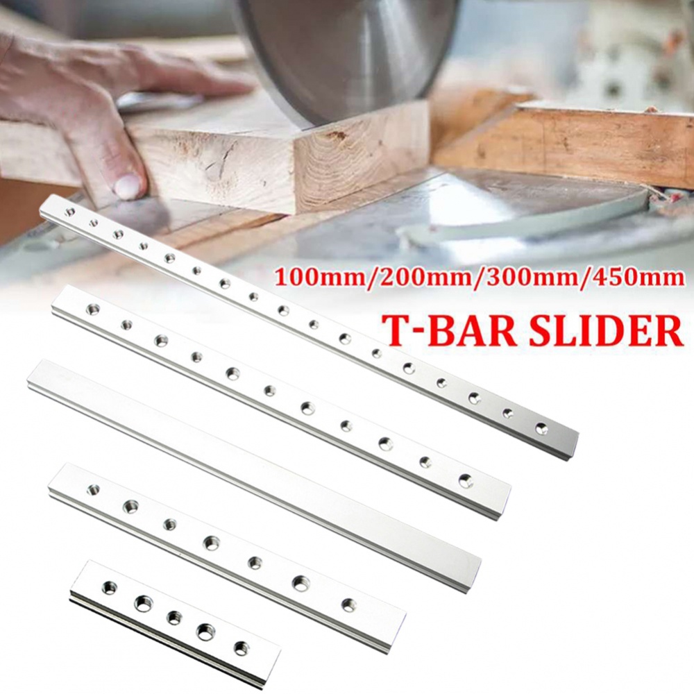 Aluminium Alloy TTrack/TBar Slider Miter Jig DIYWoodworking Tool 100