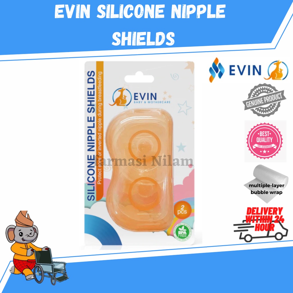 Nipple Shields for Nursing Newborn,Double Layer Breast Shield,for