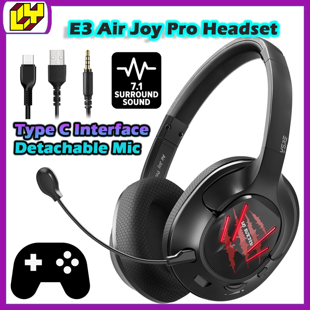 Eksa air joy pro 7.1 best sale surround sound ultralight gaming headset