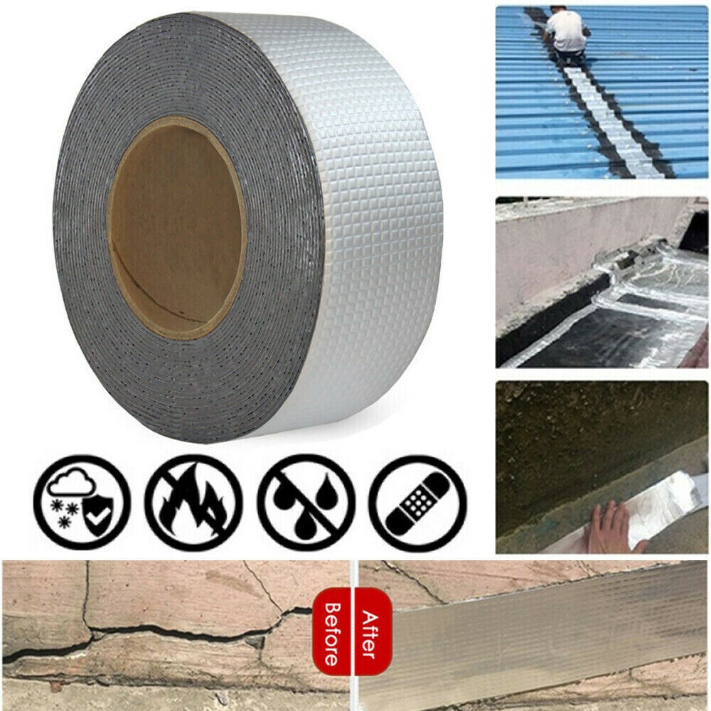 Bitumen Tape, Repair Tape Self Adhesive 10 m x 50 mm - Penampal Bitumen