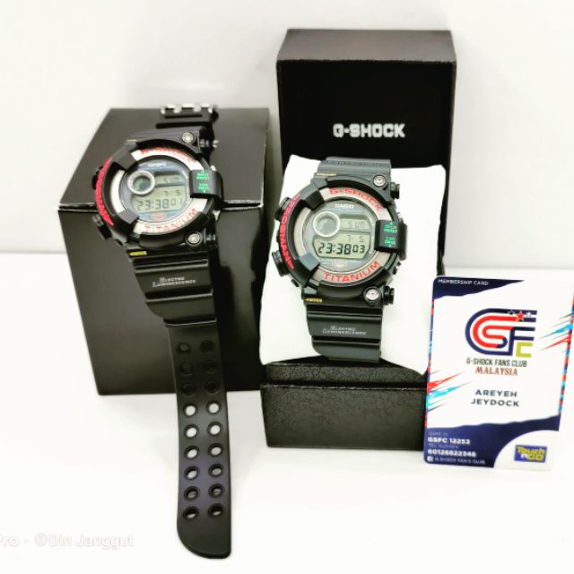 G shock dw sales 8200 frogman titanium