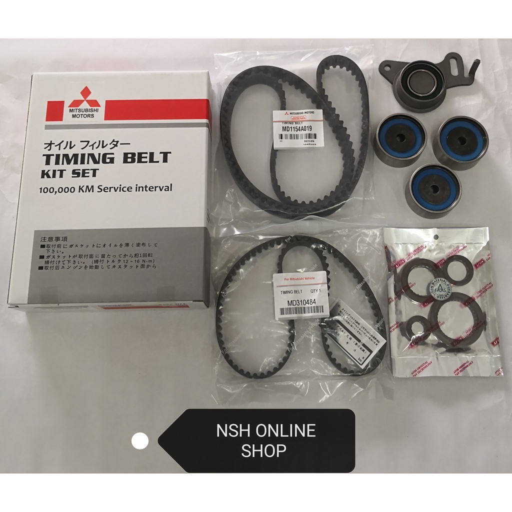 Timing Belt Kit Set for Mitsubishi Triton 2.5 Triton Quest 4X2