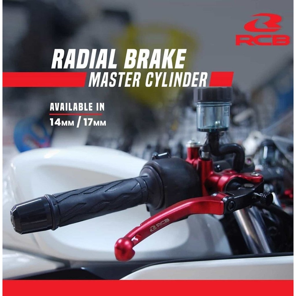 💯RACING BOY 💯 RCB Universal Forged Master Brake Pump S1 17mm (LH RH ...