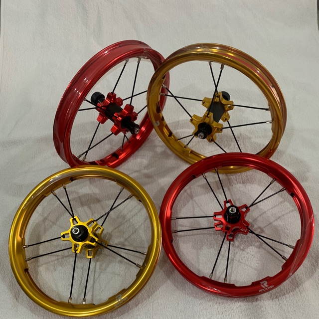 ROCKFISH Pushbike 12” Wheels set Shopee Malaysia