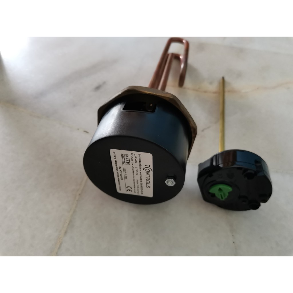 PECOL] Full Set Water Heater Storage Tank Spare Parts Replacement Set  (Thermostat + Heating Element) | Shopee Malaysia