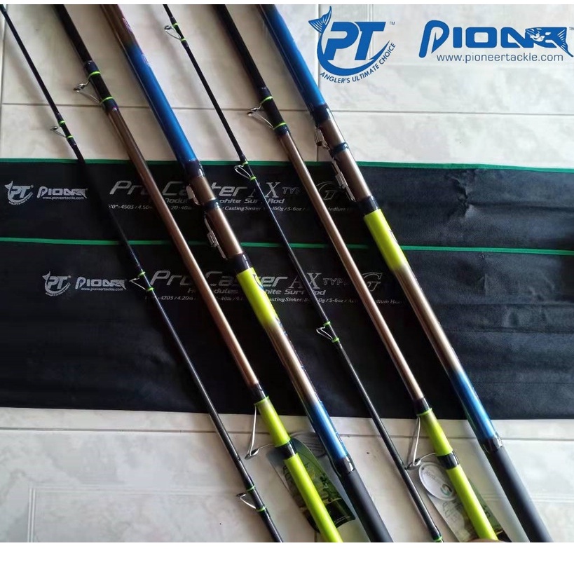 PIONEER PRO CASTER AX TYPE G SURF ROD | Shopee Malaysia