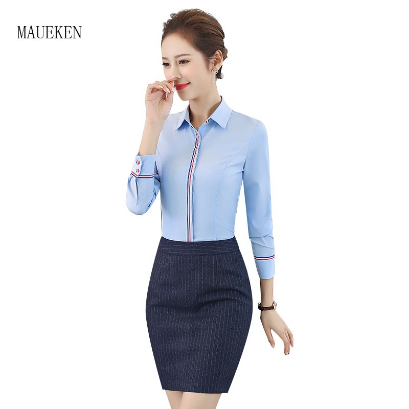 Office skirt hotsell and blouse