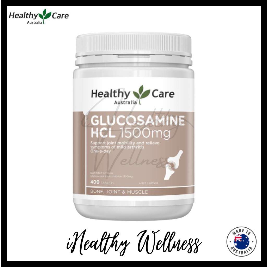 Healthy Care Glucosamine HCL 1500mg (400 tablets) Shopee Malaysia