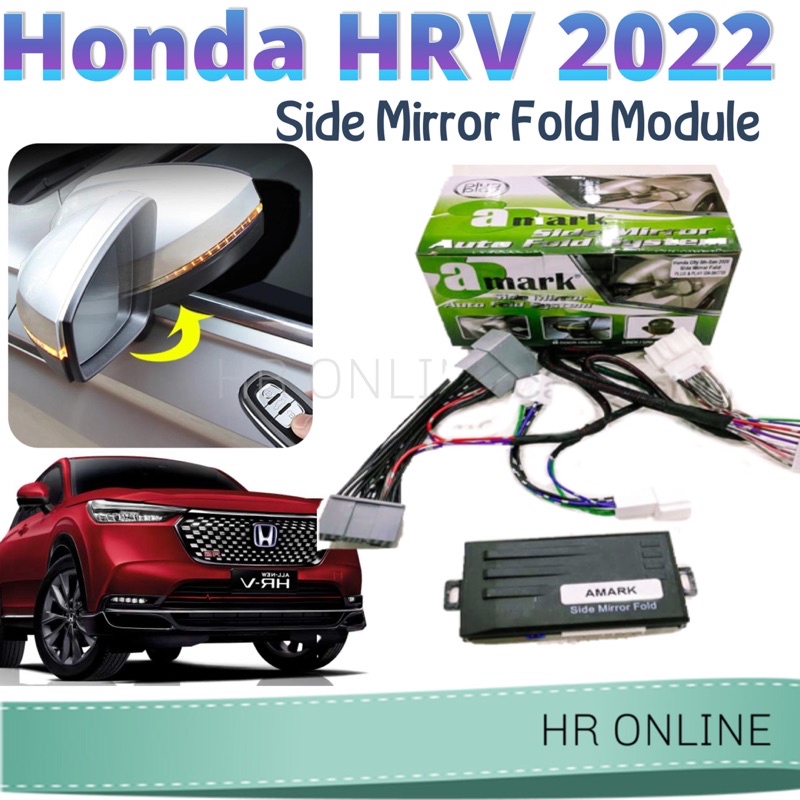 honda-hrv-2022-2023-2024-side-mirror-auto-fold-door-mirror-auto-flip