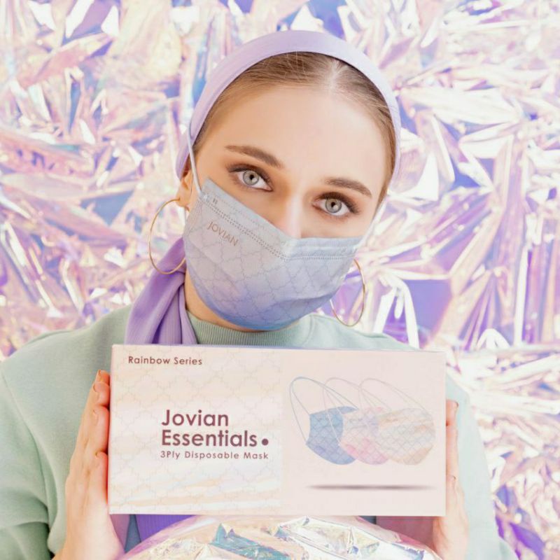 Jovian Sunset Series, Rainbow Mask Series, KF94, 3ply Disposable Mask