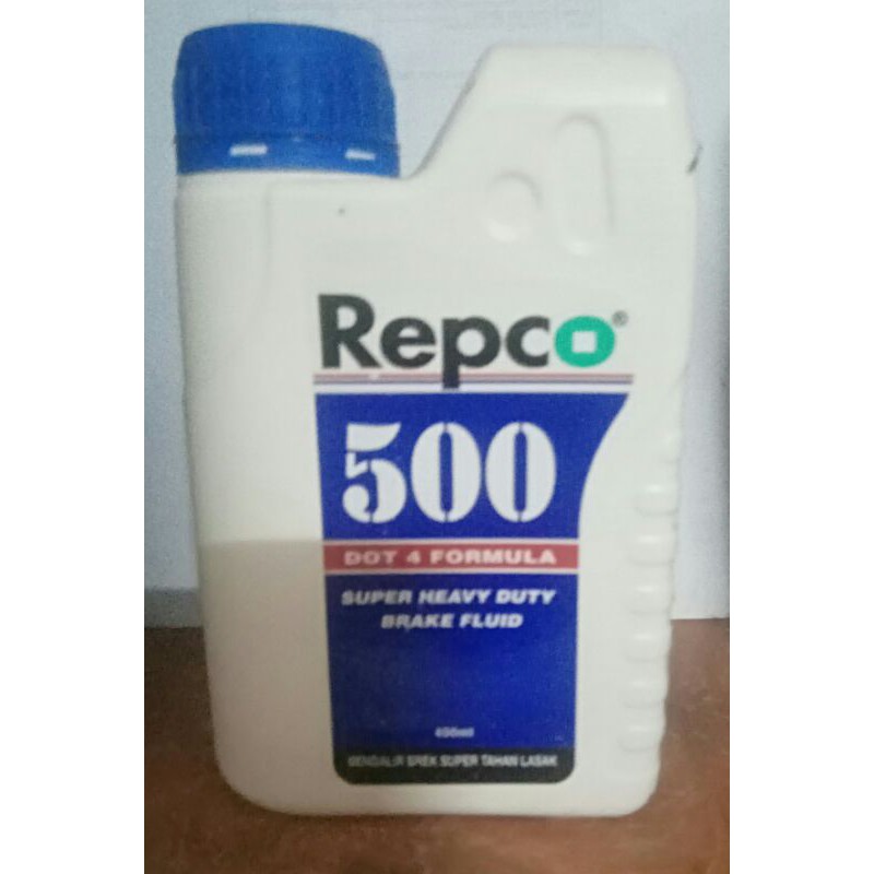 REPCO 500 DOT 4 Formula super heavy duty brake fluid 400 ml.( white