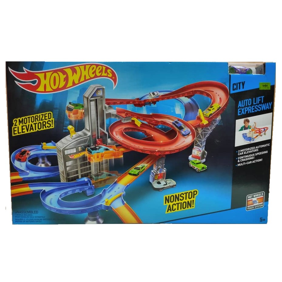 Hot Wheels Auto Lift Expressway Playset