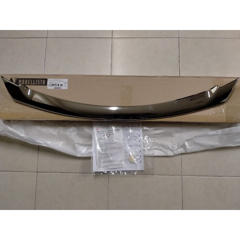 💥 MODELLISTA💥TOYOTA WISH💥Modellista Hyper Black Chrome Grill Garnish💥