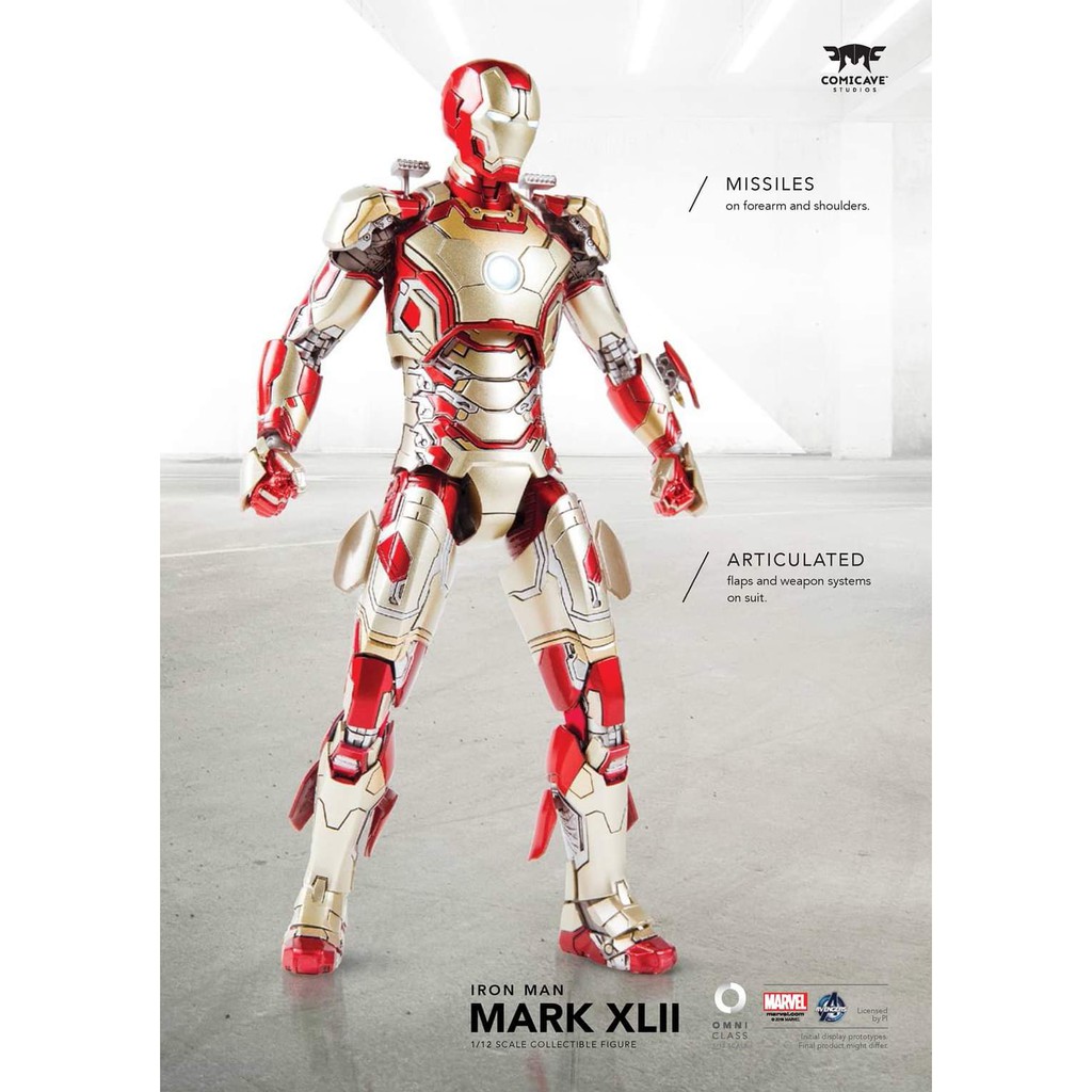 Comicave Studio - Iron Man Mark 42 CS 钢铁侠 MK42 | Shopee