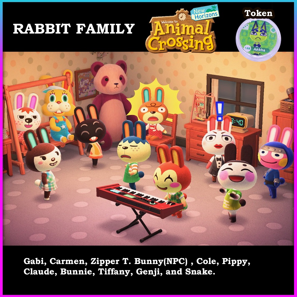 ( Limited Stock ) Animal Crossing Amiibo Tokens Any Amiibo Ready To ...