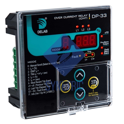 DELAB DP-33 Overcurrent Relay IDMT | Shopee Malaysia
