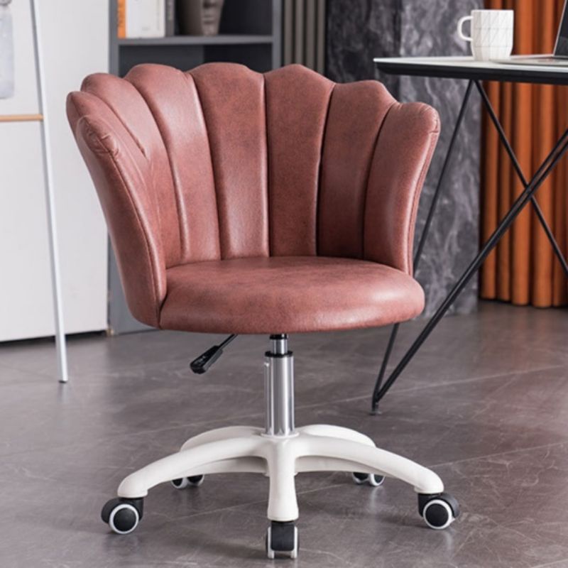 NORDIC SOFT VELVET OFFICE CHAIR Computer Working Chair Adjustable Height  Rotating Wheels Soft Velvet Kerusi Office Baldu | Shopee Malaysia