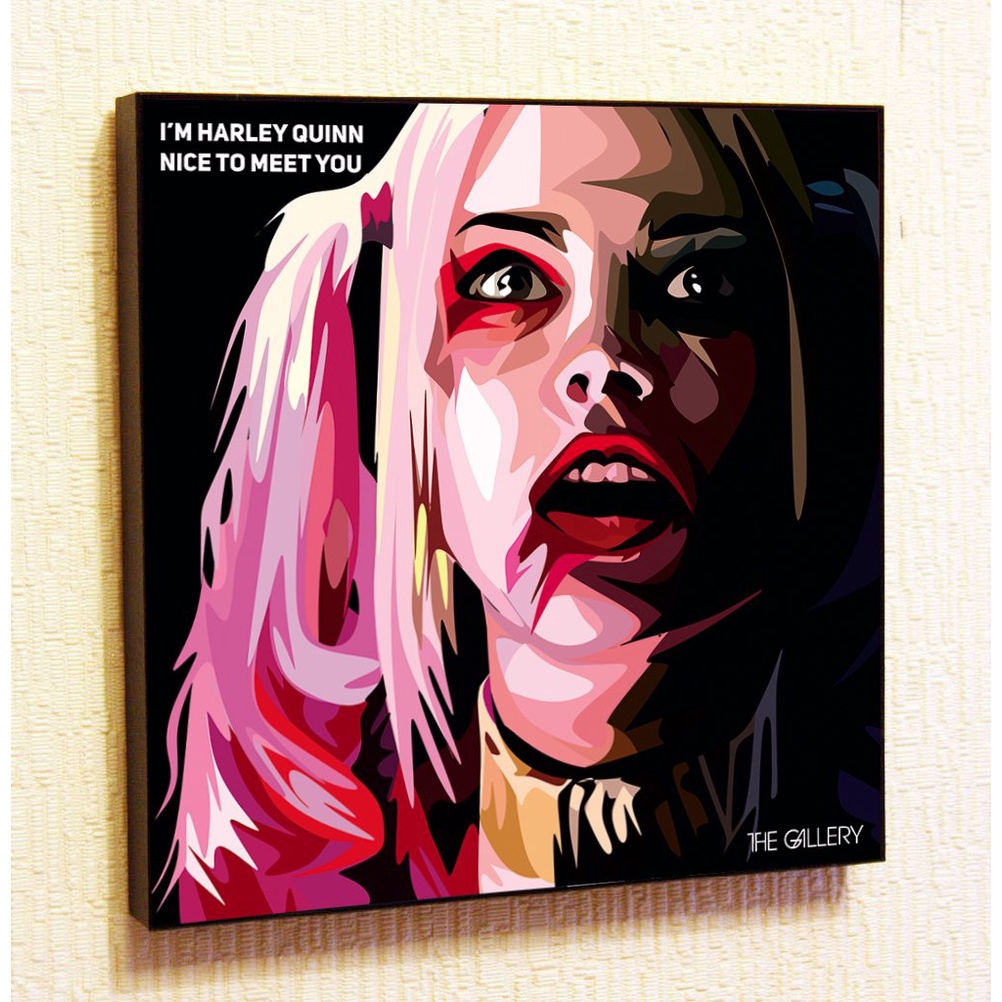 Harley Quinn Suicide Squad Marvel DC Comics Super Hero Motivational