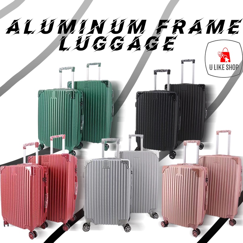 Retro Luggage Aluminium Corner design 12 inch/14 inch/20 inch/24 inch ...