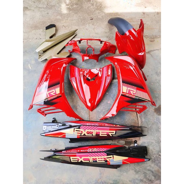 Coverset LC 135 yamaha exciter r 2011 malibu Shopee Malaysia