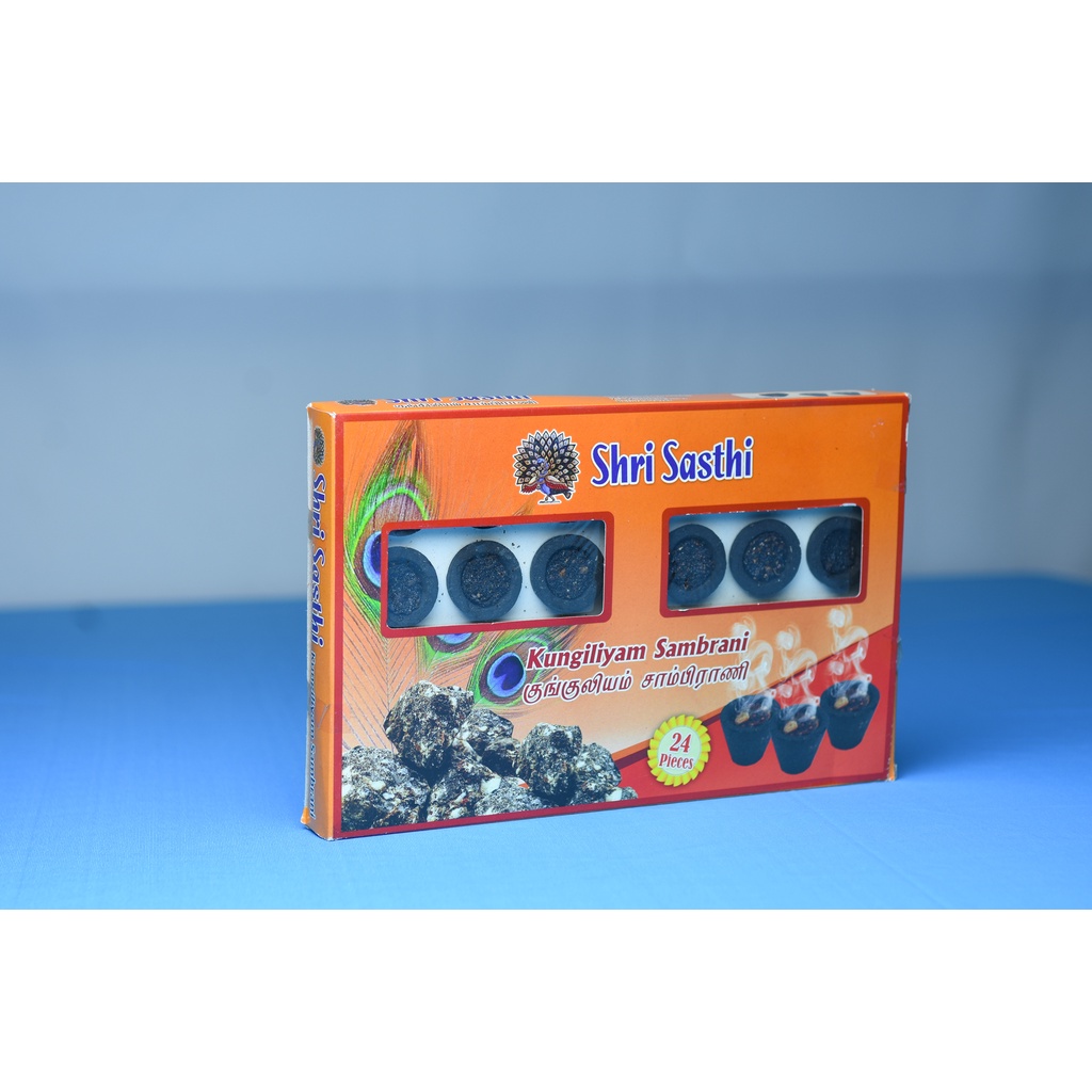 SHRISASTHI KUNGILIYAM SAMBRANI BOX 24PCS | Shopee Malaysia