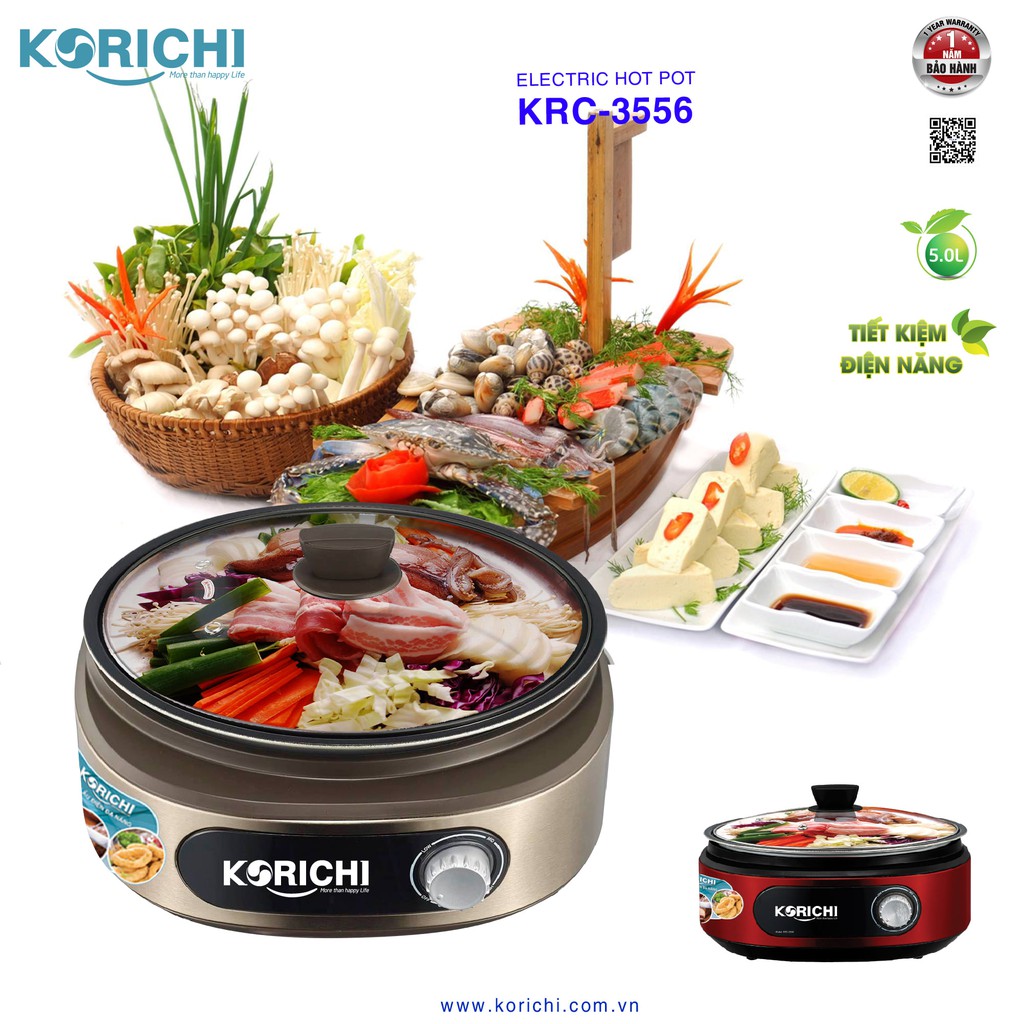 Korichi3556 high quality multipurpose hot pot (5L) Shopee Malaysia