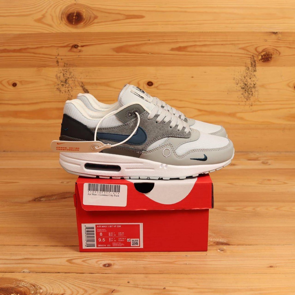 Nike air max 1 97 vf sw london city pack d85074 101 pk | Shopee