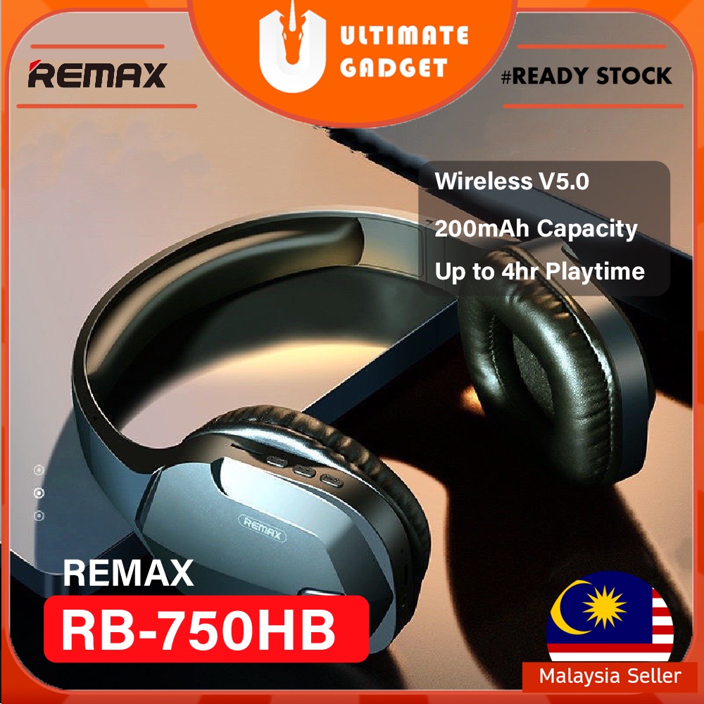REMAX RB-750HB Wireless Gaming Headphone Professional High Quality HiFi ...