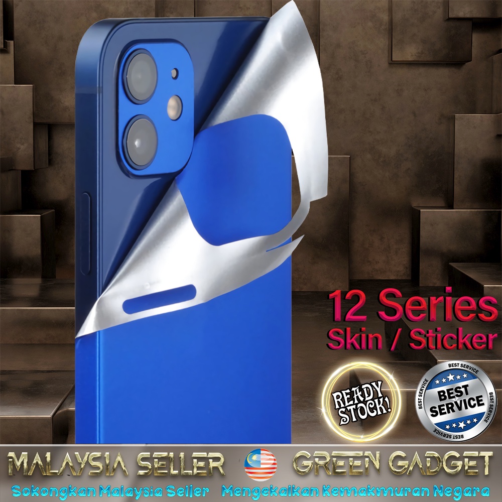 For iPhone 12/12 Mini/12 Pro/12 Pro Max 360 Full Wrap Skin Sticker