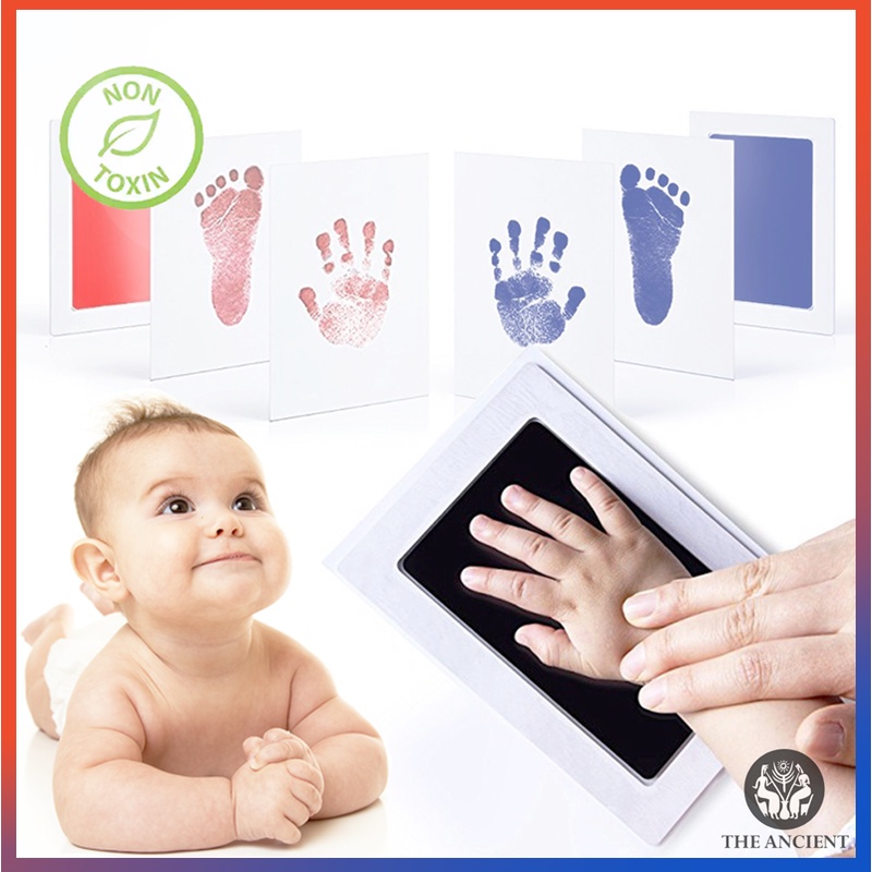 thumbnail image 2 of KeaBabies 4-Pack Inkless Hand And Footprint Kit And Inkless Baby Hand And Footprint 2 of 12