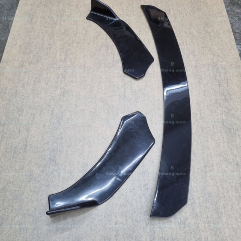 LIPS Universal FRONT BUMPER DIFFUSER Lip Can Fit All Car WIRA SAGA ...