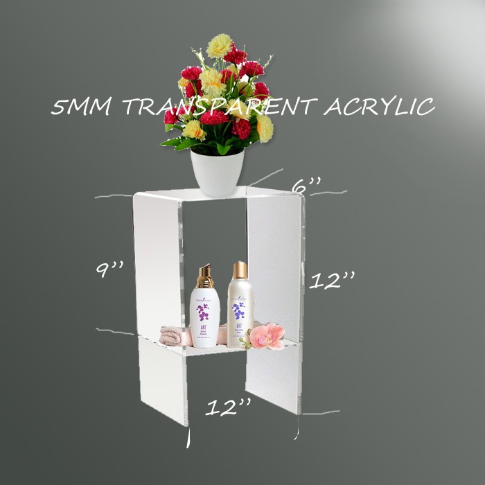 ACRYLIC STORAGE RACK, ACRYLIC DISPLAY RACK, BAHT ROOM STORAGE RACK
