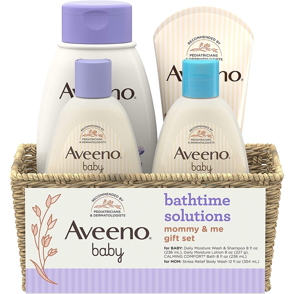 Aveeno baby calming comfort bath & hot sale lotion set