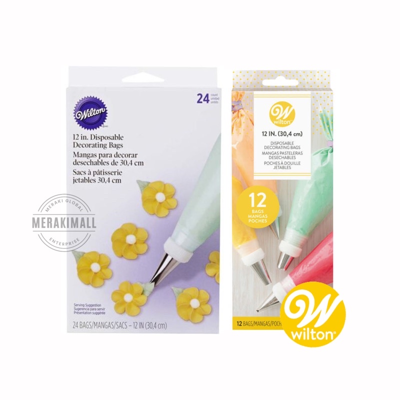 Wilton Disposable Decorating Bags 12 inch / 16 inch Piping Bag