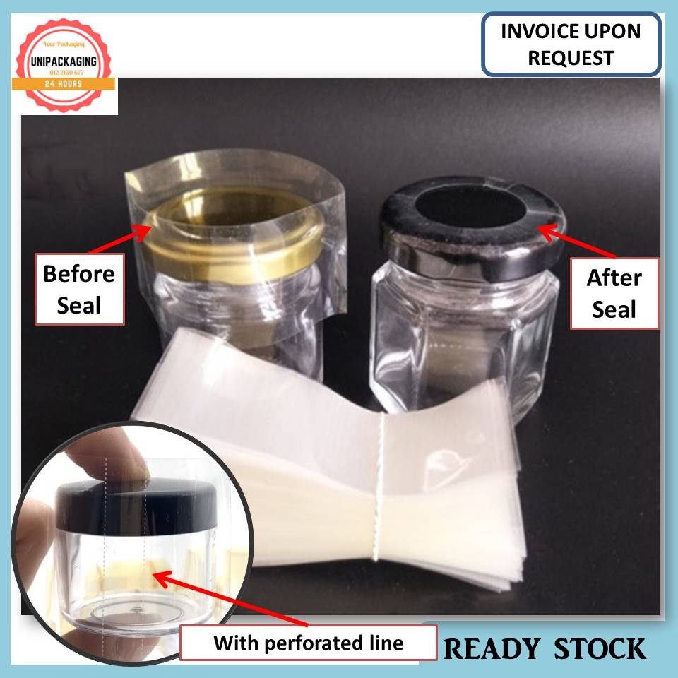 100pcs/order Capseal Shrinkable Plastic PVC Capseal Sealer Heat Shrink