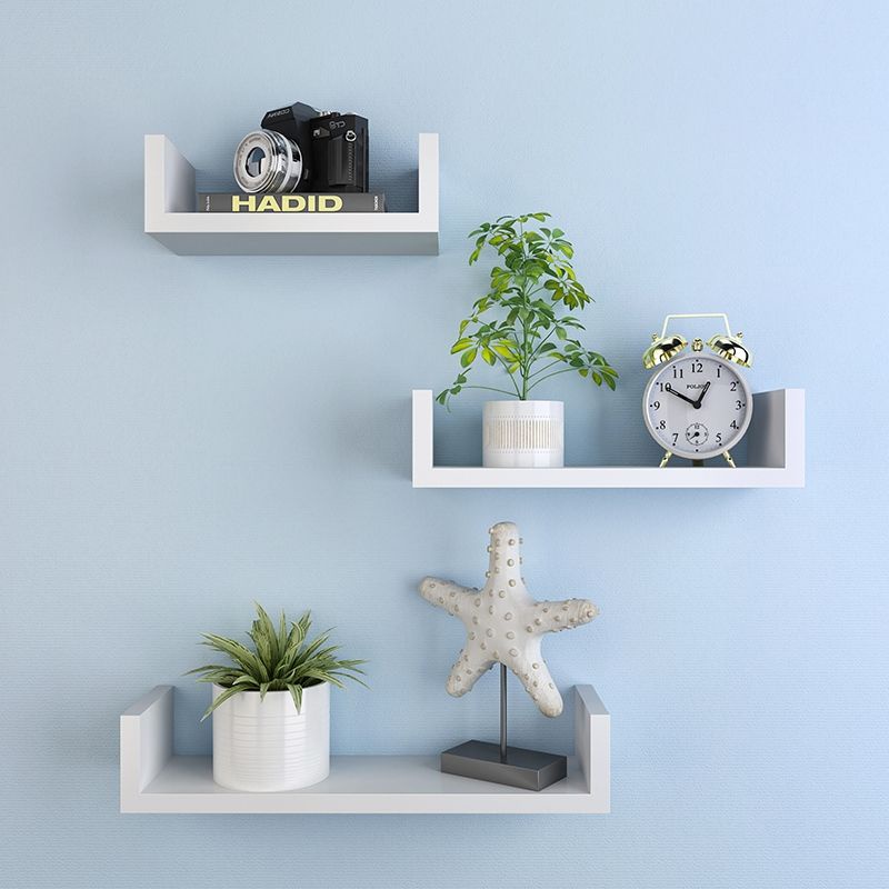 Simple & Modern Wall Floating rack wall shelf storage plant display ...