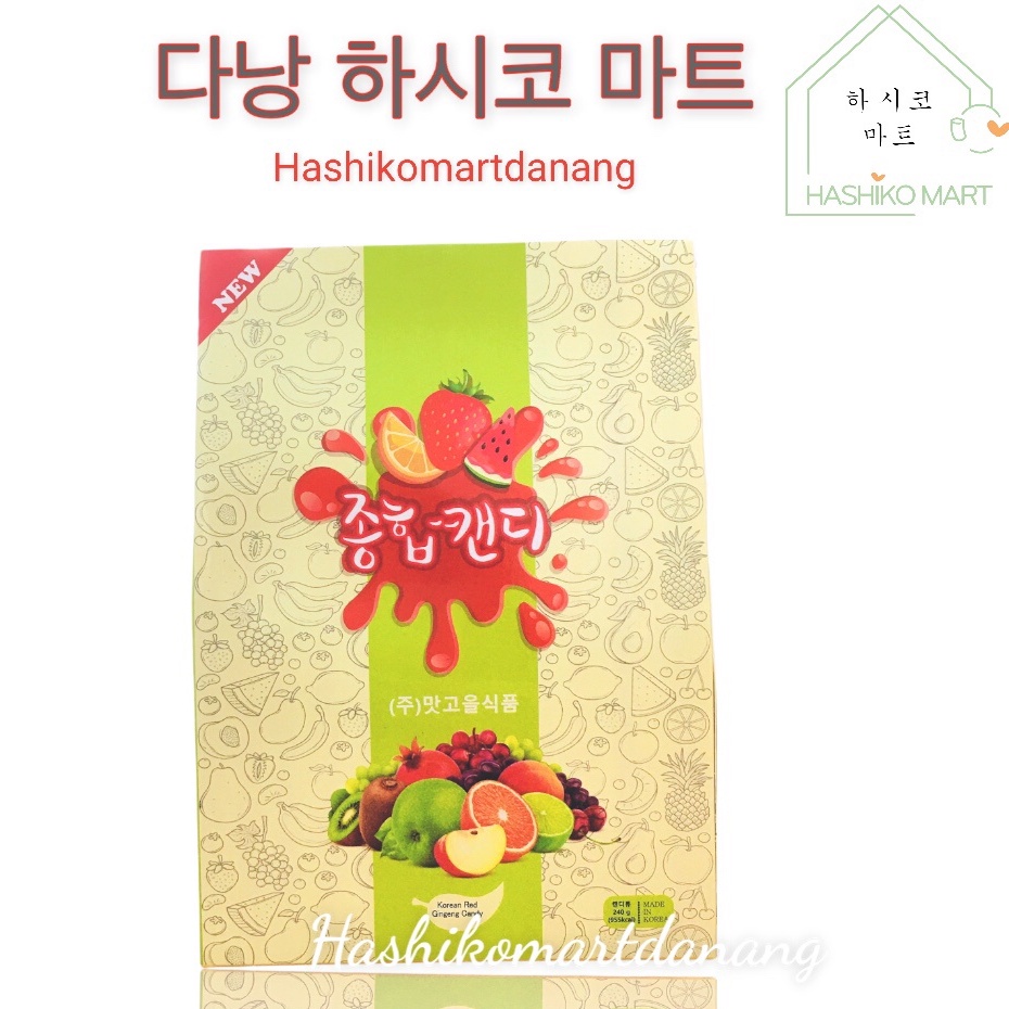 Korean Fruit Candy Matgouel Box 240g Shopee Malaysia