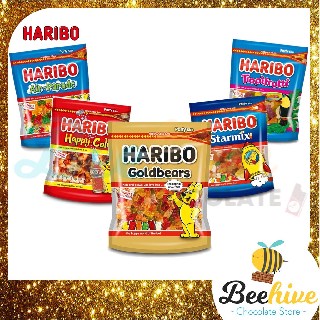 Haribo Goldbears Gummy Candy 200g 300g [Halal] Shopee Malaysia