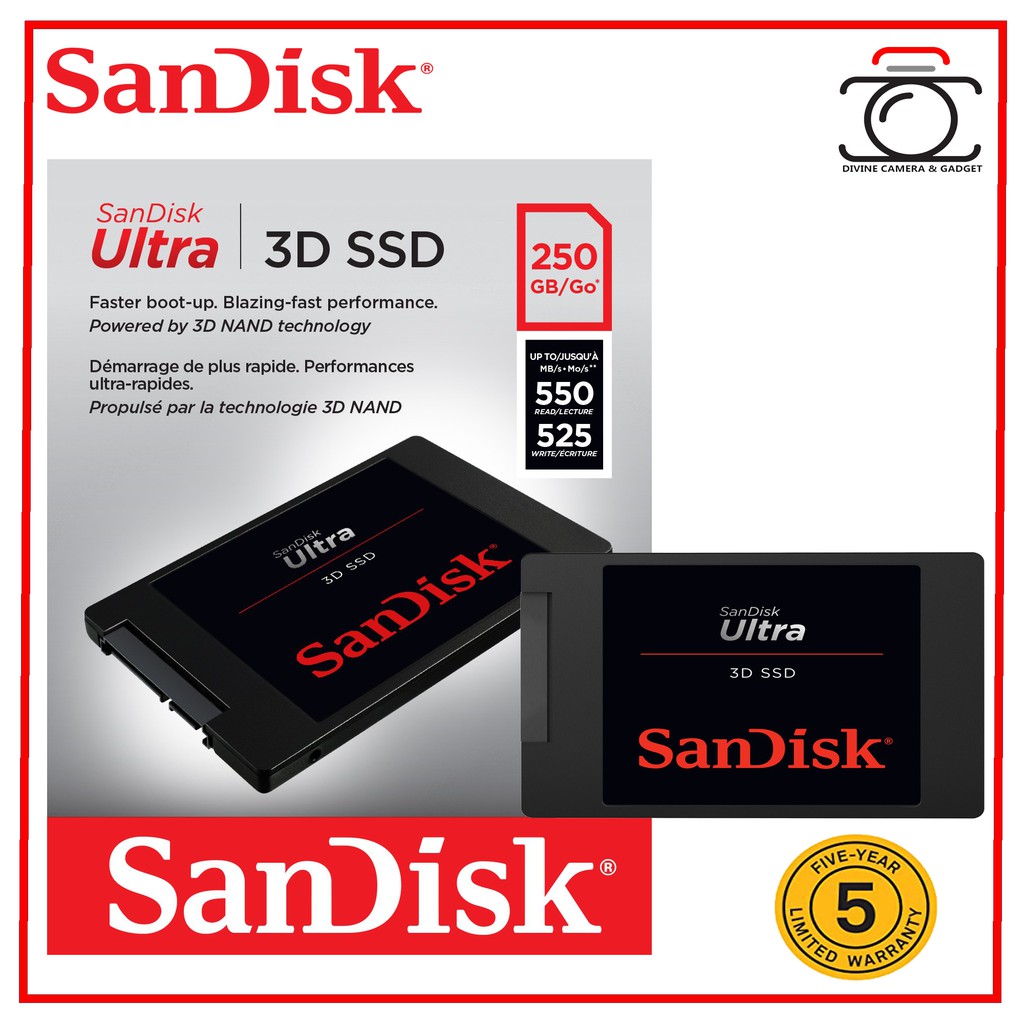 SanDisk 3D SATA III 2.5