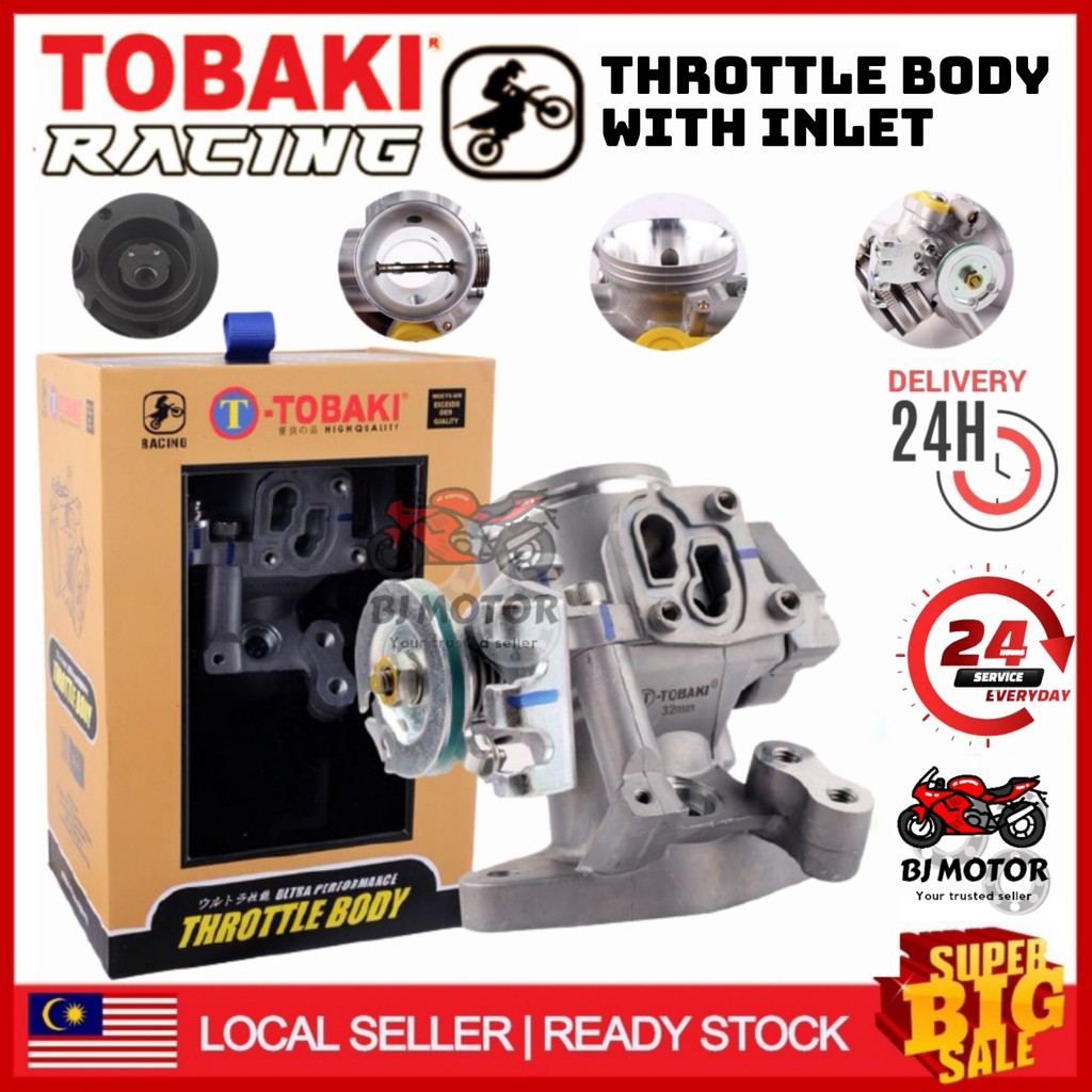 TOBAKI RACING Throttle Body RS150R NVX155 100% ORIGINAL TOBAKI | Shopee ...