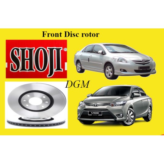 SHOJI JAPAN Toyota Vios NCP93 NCP150 NSP151 2008-2017Y G/S Spec Front ...
