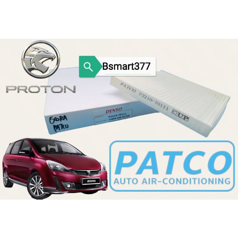 Proton Patco Air-cond Filter/cabin Filter Exora Patco Air-cond System ...