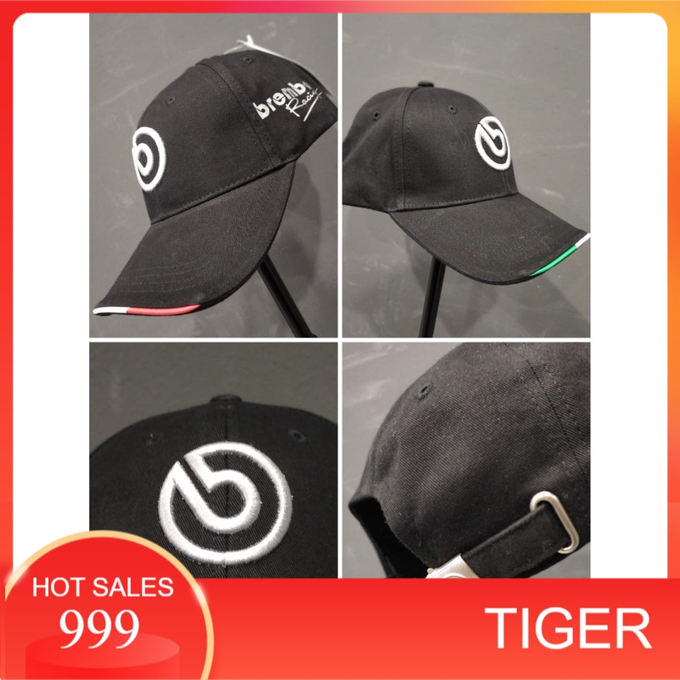 UNI-SEX ORIGINAL BREMBO CAP STYLISH SPORT RIDER MOTOR ADJUSTABLE STRAP TOPI  OUTDOOR MEN WOMAN | Shopee Malaysia