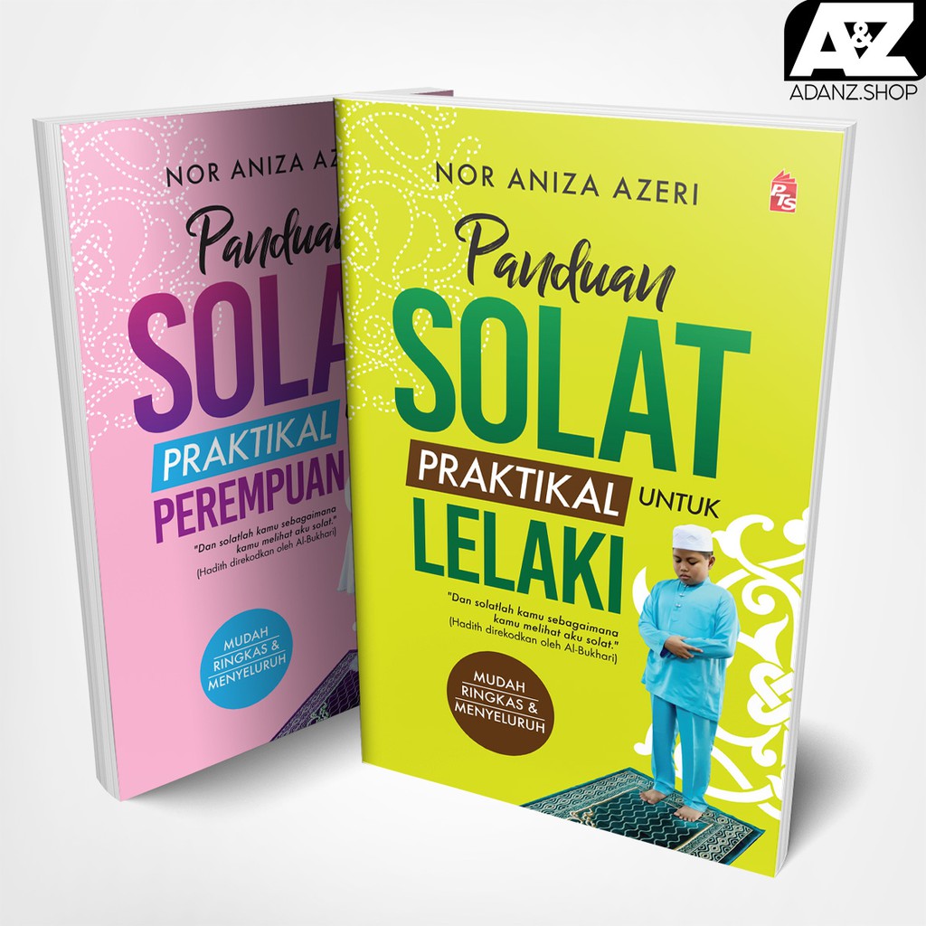 Panduan Solat Praktikal Untuk Lelaki And Perempuan Pts Shopee Malaysia 1467