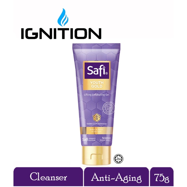 SAFI Youth Gold Lifting Exfoliating Gel 75g Shopee Malaysia