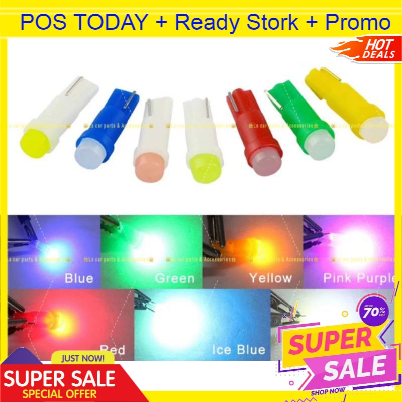 Meter LED Instrument Dashboard Car Colour Light Air cond T5 SMD Wedge ...