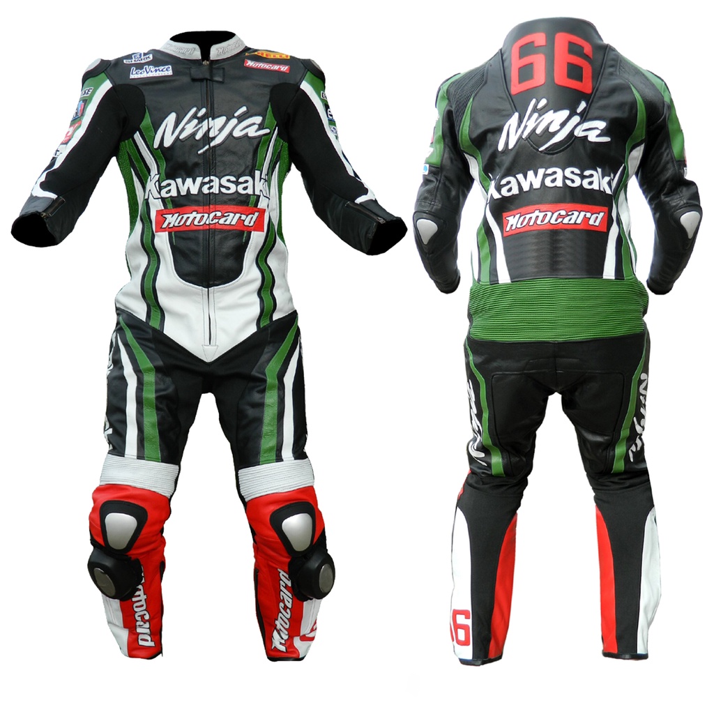 Kawasaki Ninja One Piece Motorbike Racing Leather Suit Best Suit For ...