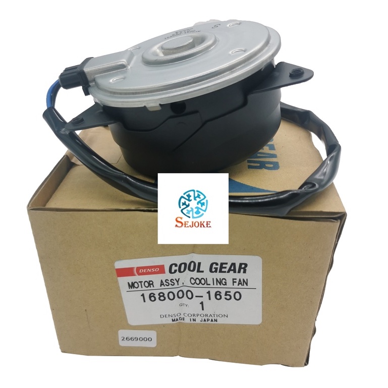 ORIGINAL DENSO Radiator Fan Motor TOYOTA WISH YEAR 2003 FAN MOTOR (7270