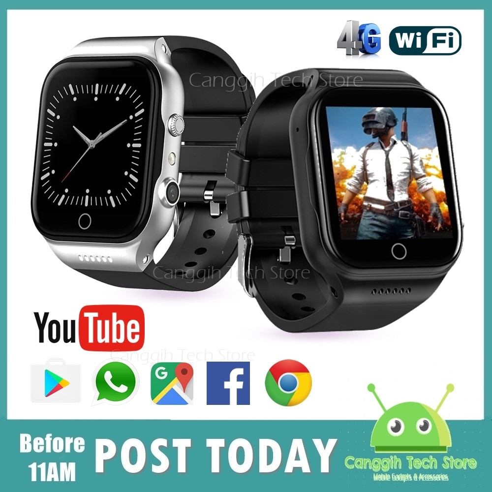 FREE POS X8 WiFi 4G Smart Watch WhatsApp Google YouTube