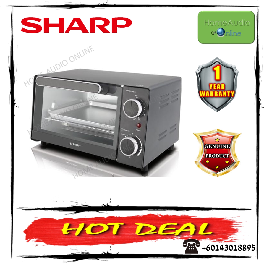 Sharp 9L Oven Toaster EO9MTBK Shopee Malaysia
